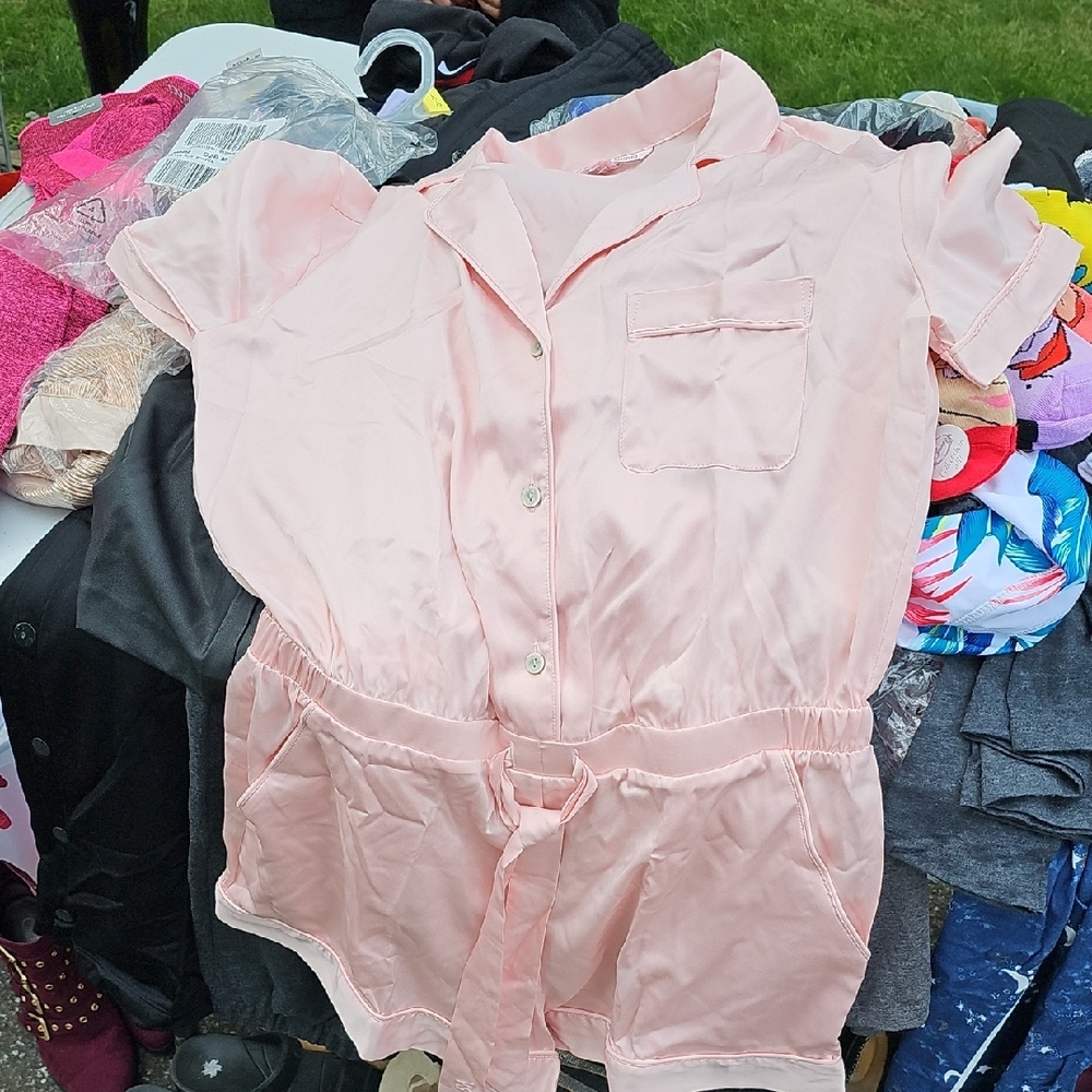 Victoria's Secret Pink Satin Pajama Set